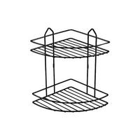 2 Lİ SİYAH ŞAMPUANLIK ( KÖŞELİK )