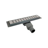 ALFOR 40CM DUŞ KANALI LİNEER SÜZGEÇ S SİFONLU 50LİK YATAY ÇIKIŞLI