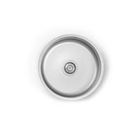 ARTENOVA D43 DAİRE INOX EVYE TEZGAH ALTI EVYE