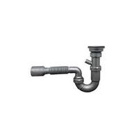 DONAU KÖRÜKLÜ LAVABO SİFONU ÇATALLI