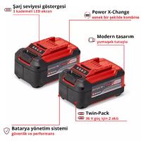EİNHELL 2X 18V 5,2AH PXC-TWİNPACK AKÜ(2 ADET)