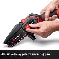 EİNHELL GE-PS 18/15 Lİ BL-SOLO AKÜLÜ DAL BUDAMA TE