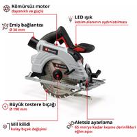 EİNHELL TP-CS 18/190 Lİ BL - SOLO AKÜLÜ DAİRE TEST