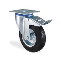 KAMA 200 MM SERVİS TEKERİ FRENLİ DÖNER (SLP200F)