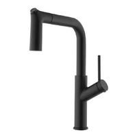 KARE KEN5021 SPİRALLİ SİYAH EVİYE BATARYASI