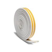 KAUÇUK FİTİL BANT 2 ŞERİT 1 METRE BEYAZ ( KAPI PENCERE )