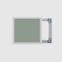 MÜDAHALE KAPAK SETİ 5X40X40 CM -ALÜMİNYUM BEYAZ (ALÇI UYGULAMALI )