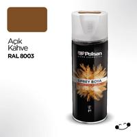 POLİSAN AKRİLİK SPREY BOYA AÇIK KAHVE 400 ML RAL 8003