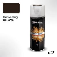 POLİSAN AKRİLİK SPREY BOYA KAHVE 400 ML RAL 8016