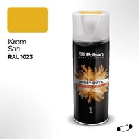 POLİSAN AKRİLİK SPREY BOYA KROM SARI 400 ML RAL 1023