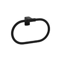 TEMA 71008-2M PREMİUM MAT SİYAH YUVARLAK HAVLULUK