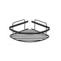 TEMA 74051-2M MAT SİYAH PASLANMAZ KÖŞE SÜNGERLİK  TEKLİ 18X18  ( ŞAMPUANLIK )