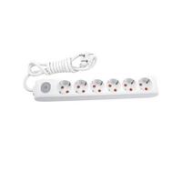 VİKO ALTILI 2MT ANAHTARLI TOPRAKLI PRİZ Ç.K MULTİLET UZATMA KABLOSU 90117602